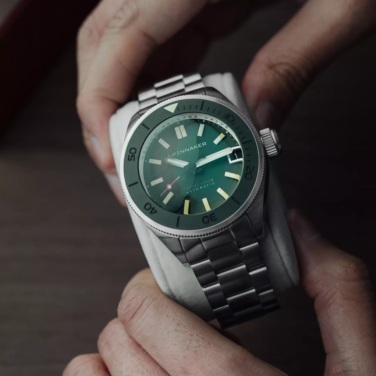 Spinnaker Piccard Hunter Green SP-5098-11 Kol Saati detay görseli 2