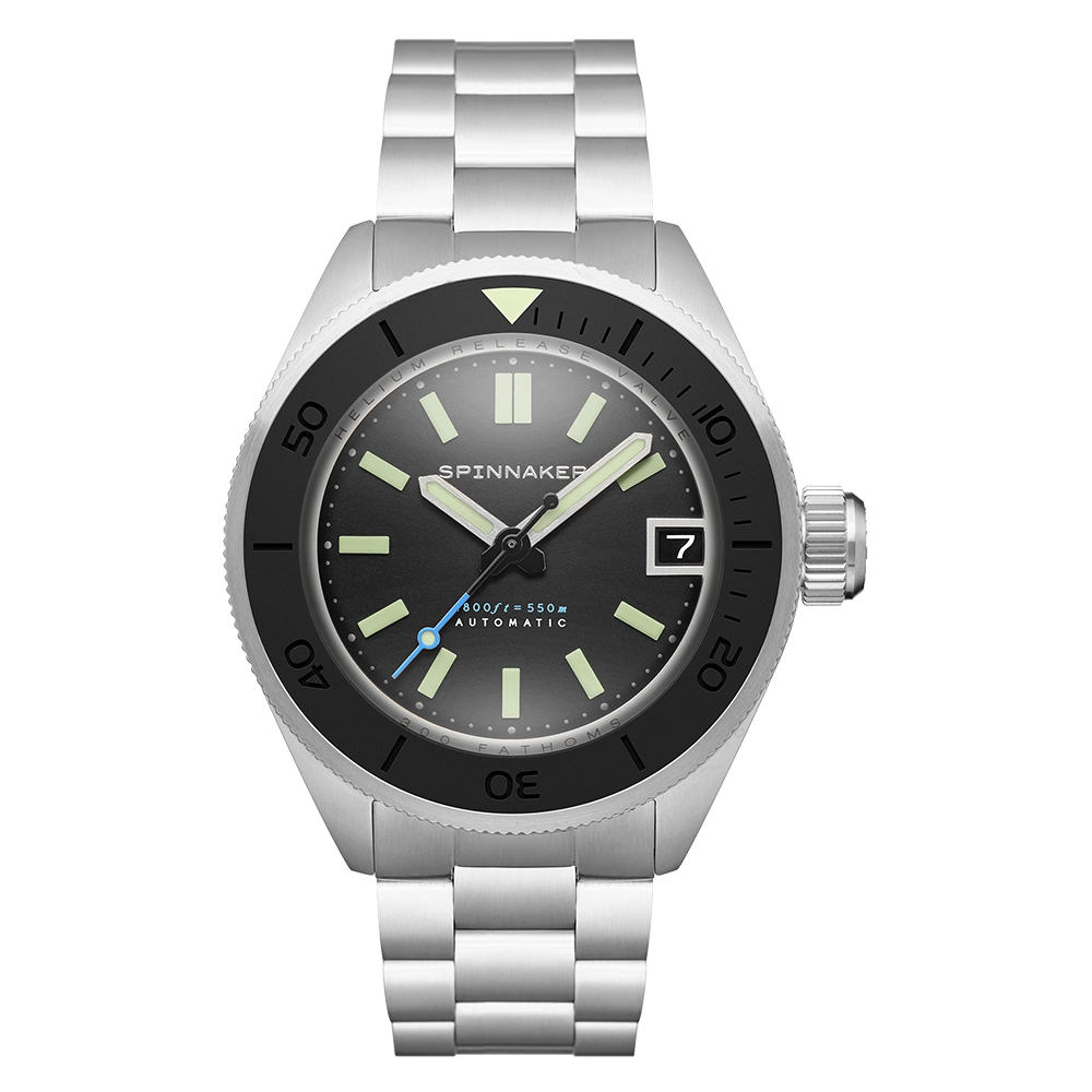 Spinnaker Piccard Volcano Black SP-5098-33 Kol Saati