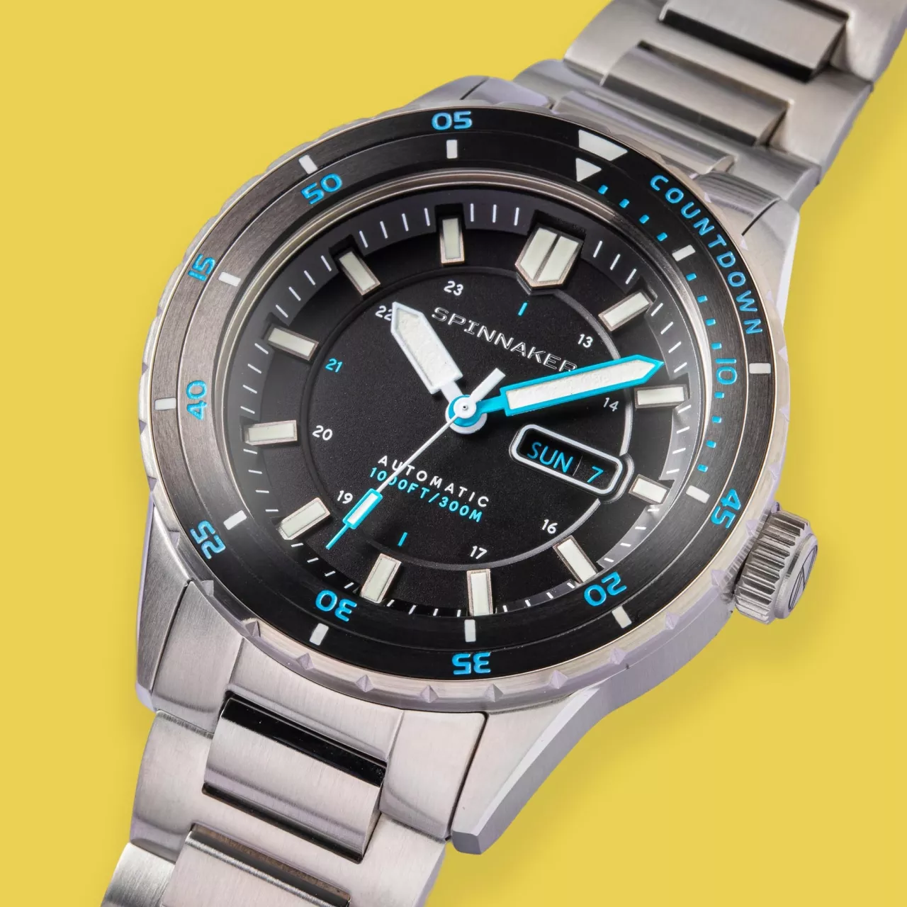 Spinnaker hass Pebble Black SP-5099-22 Kol Saati detay görseli 3