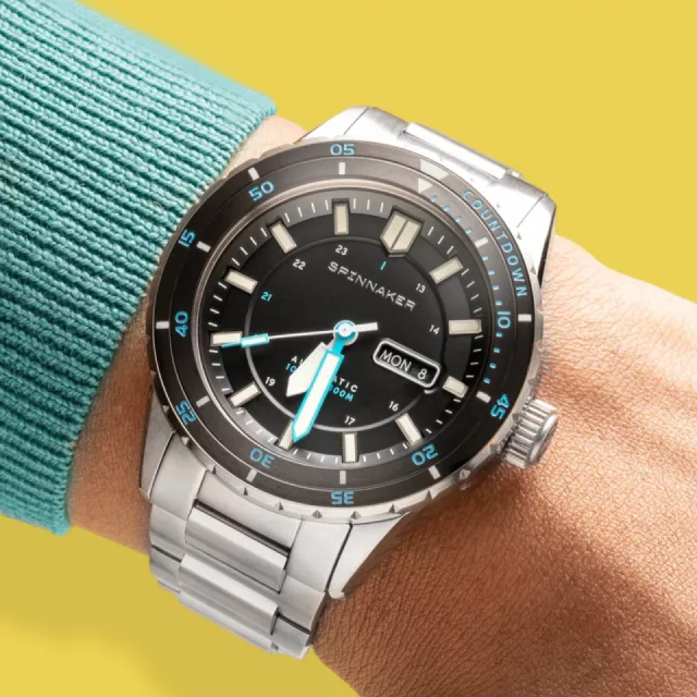 Spinnaker hass Pebble Black SP-5099-22 Kol Saati Görsel 2