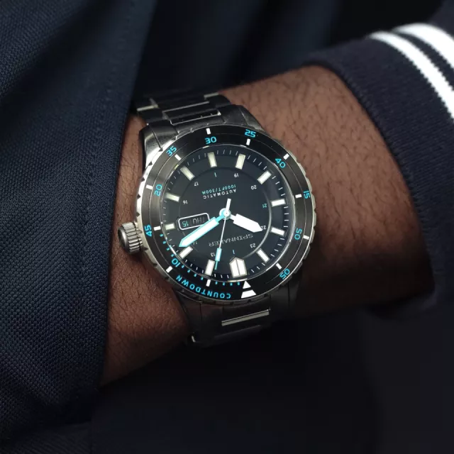 Spinnaker hass Pebble Black SP-5099-22 Kol Saati Görsel 7