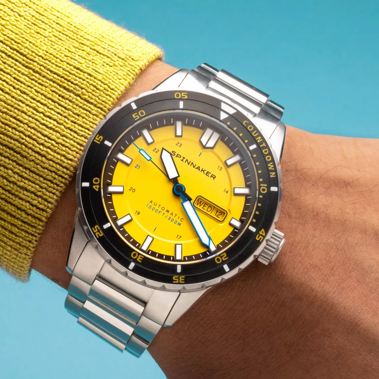 Spinnaker Hass Safety Yellow SP-5099-33 Kol Saati detay görseli 1