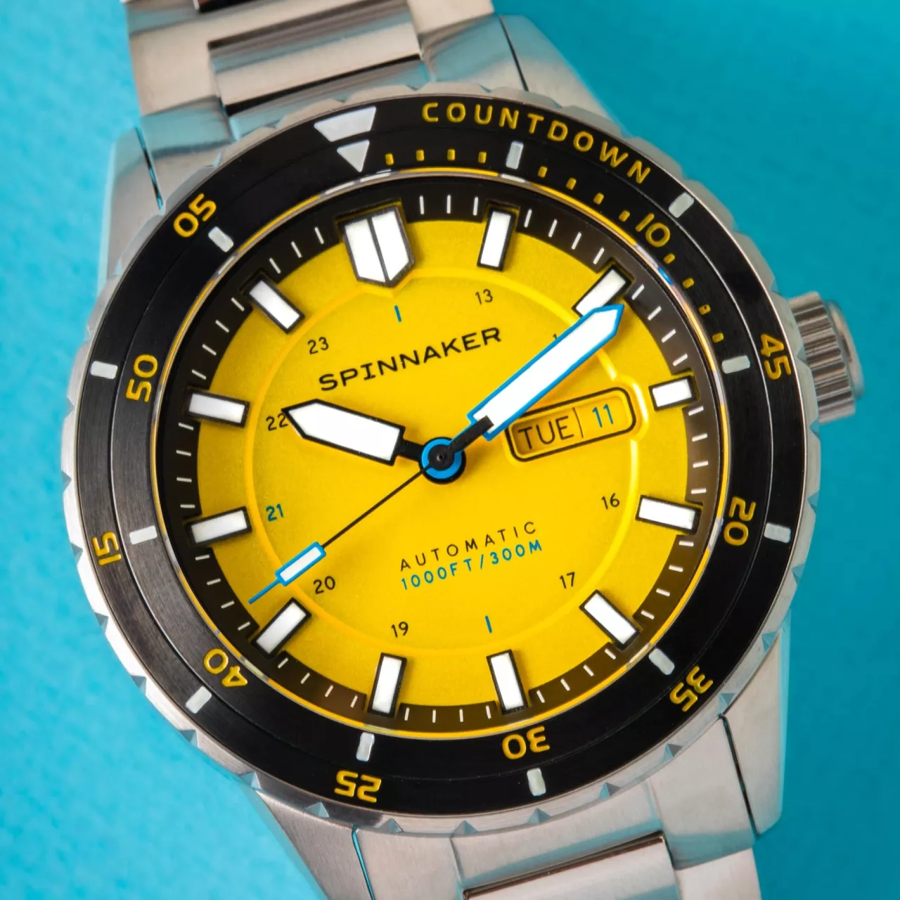 Spinnaker Hass Safety Yellow SP-5099-33 Kol Saati detay görseli 3