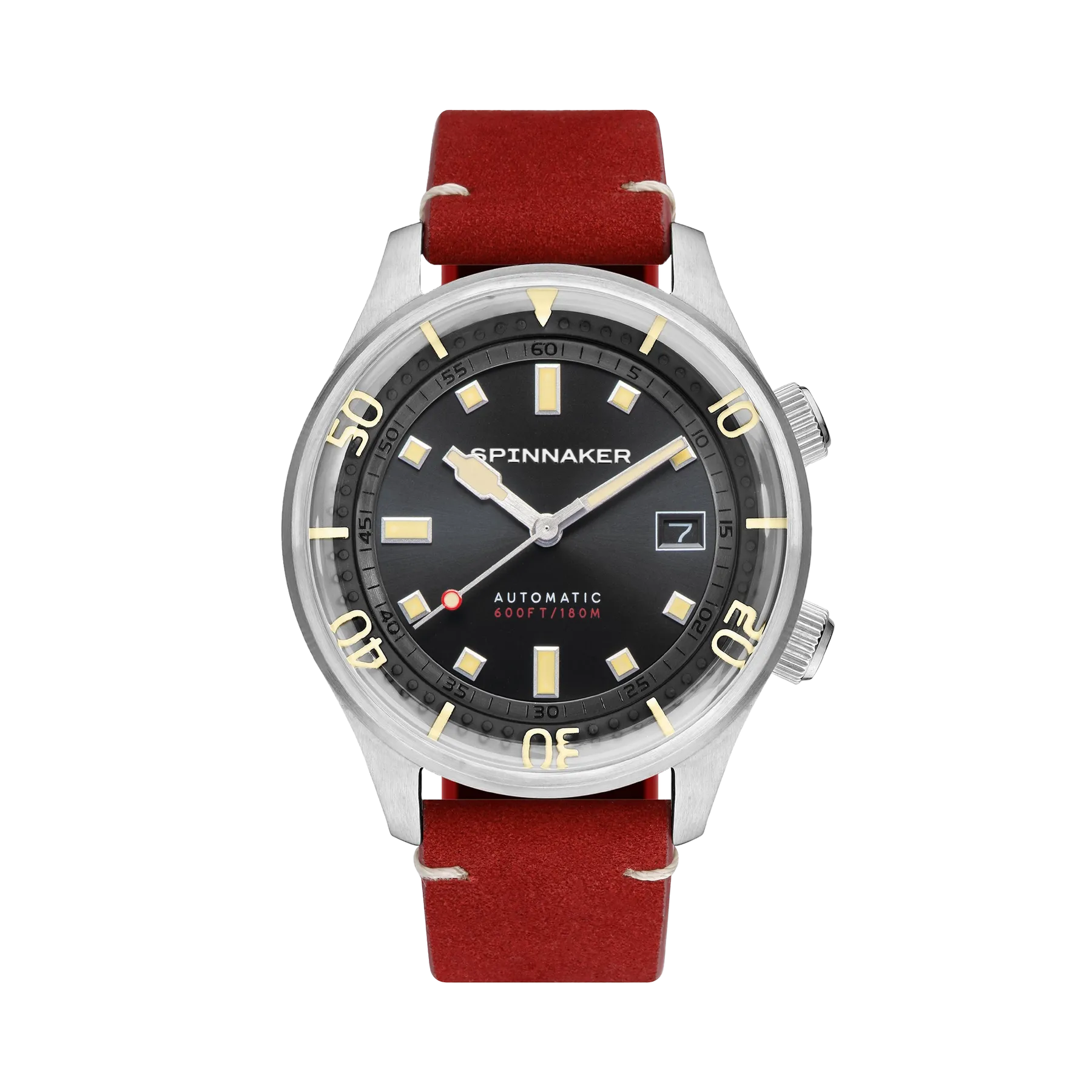 Spinnaker Bradner Ink Black SP-5062-01 Kol Saati