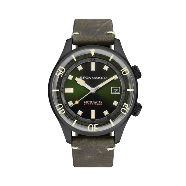 Beğenmek için çift tıkla Spinnaker Bradner Military Green SP-5062-04 Kol Saati Görsel 1