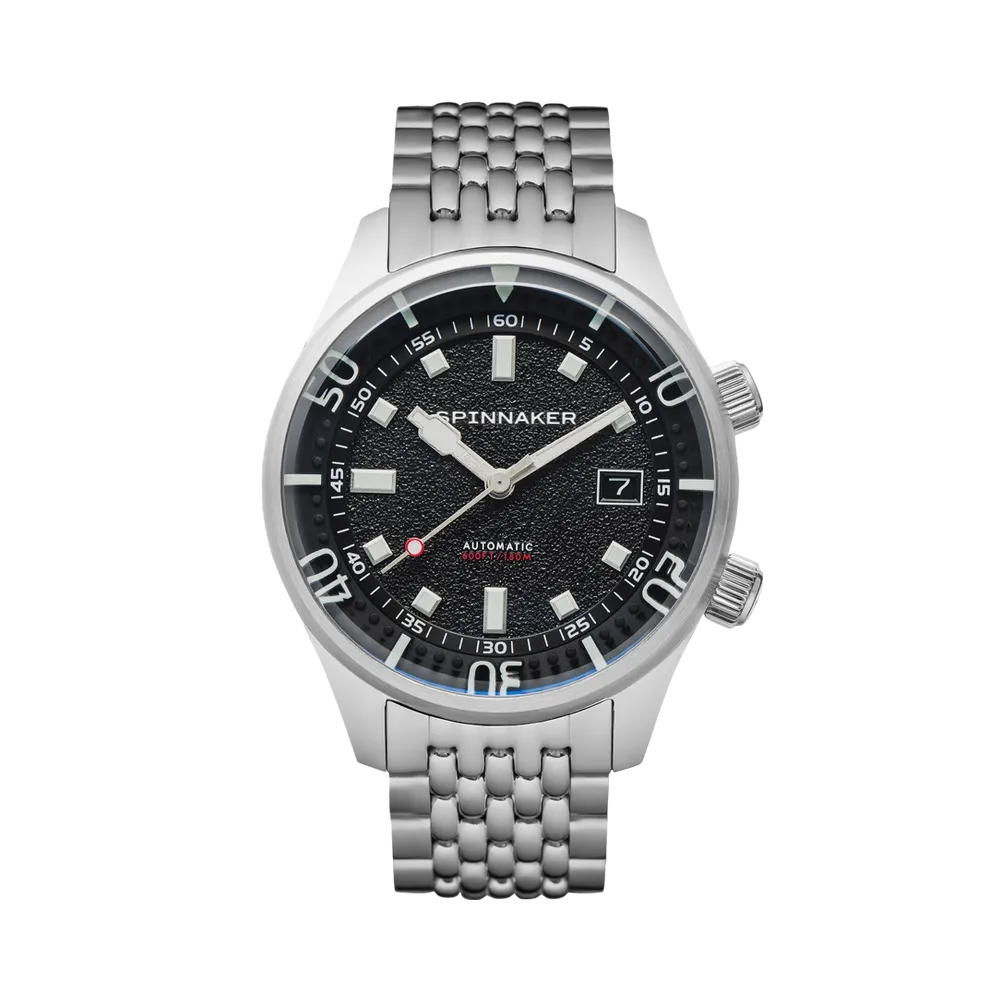 Spinnaker Bradner Petrol Black SP-5062-11 Kol Saati