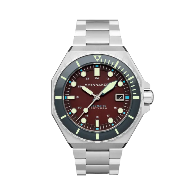 Spinnaker Dumas Bordeaux SP-5081-AA Kol Saati Görsel 1