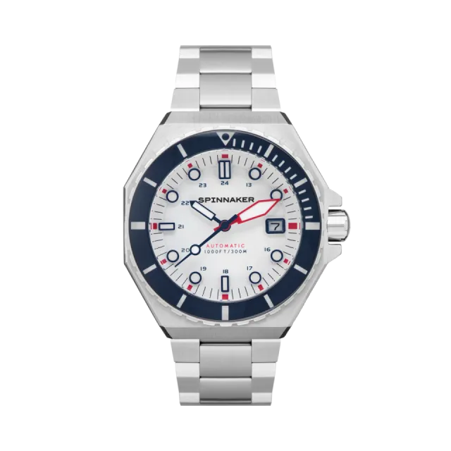 Beğenmek için çift tıkla Spinnaker Dumas Seaspray White SP-5081-HH Kol Saati Görsel 1