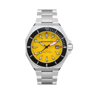 Spinnaker Dumas Hazard Yellow SP-5081-II Kol Saati