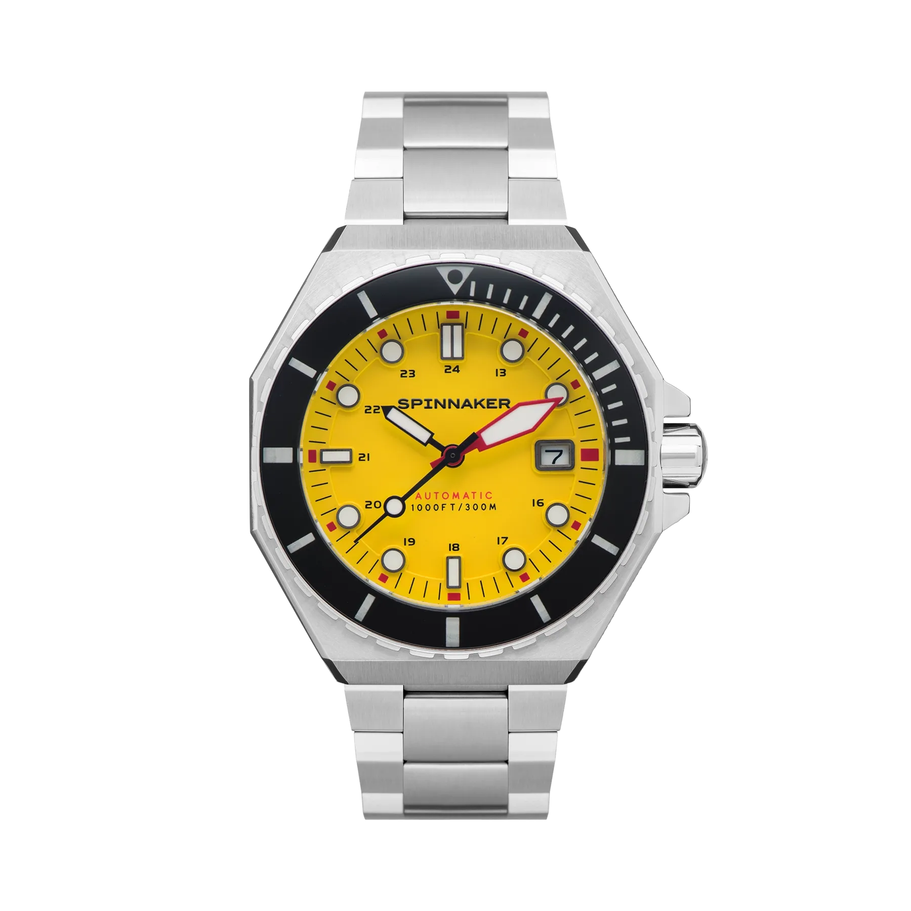 Spinnaker Dumas Hazard Yellow SP-5081-II Kol Saati