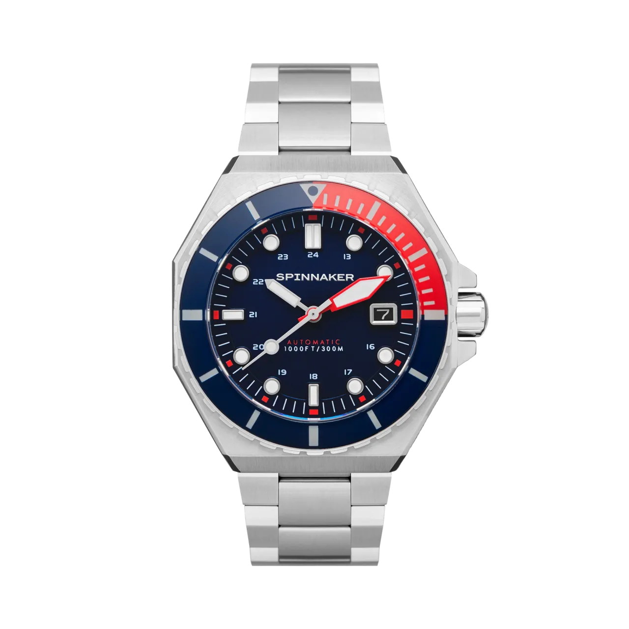Spinnaker Dumas Naval Blue SP-5081-JJ Kol Saati