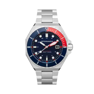 Spinnaker Dumas Naval Blue SP-5081-JJ Kol Saati