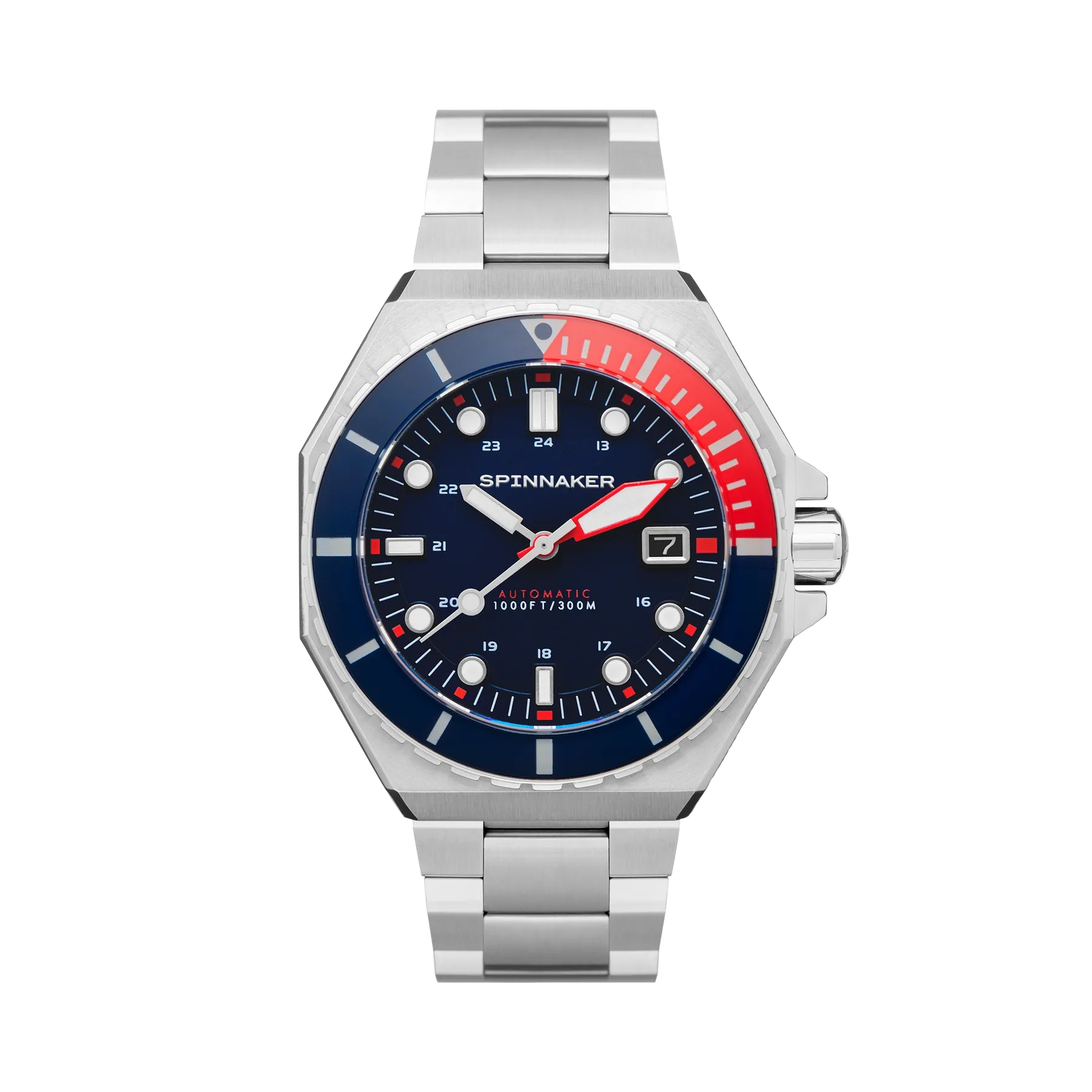 Spinnaker Dumas Naval Blue SP-5081-JJ Kol Saati