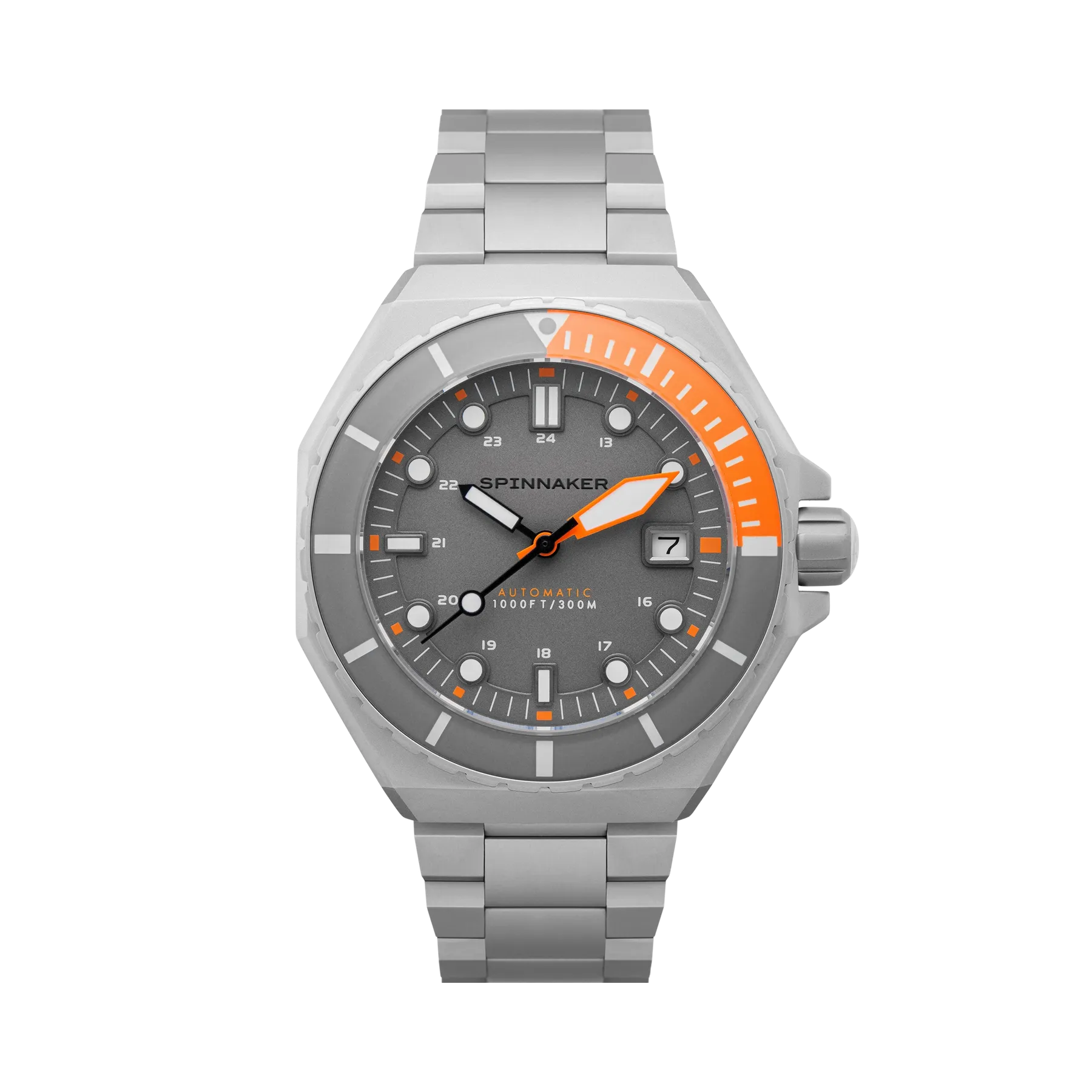 Spinnaker Dumas Sandblast Grey SP-5081-LL Kol Saati