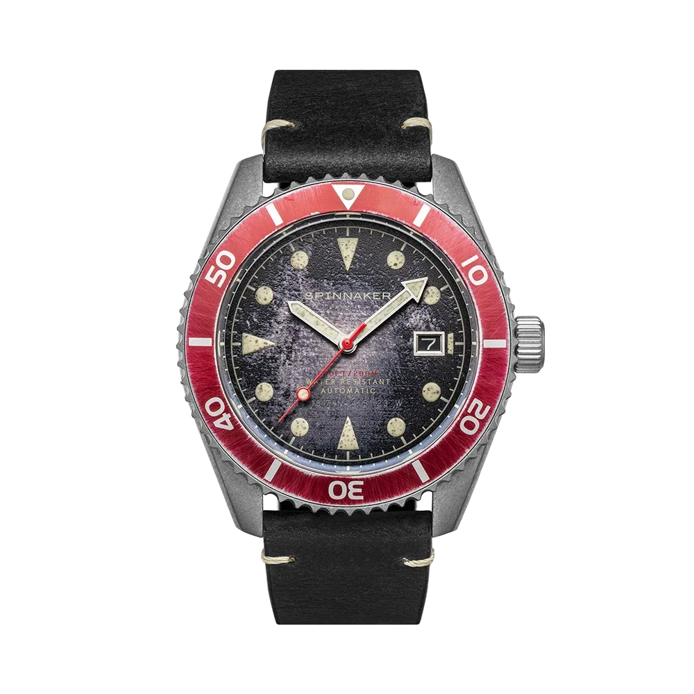 Spinnaker Wreck Distressed Black SP-5089-01 Kol Saati