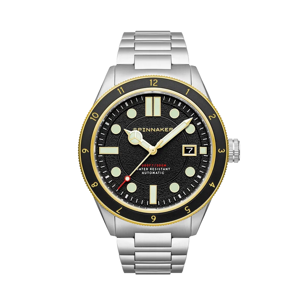 Spinnaker Cahill 300 Black Gold SP-5096-44 Kol Saati