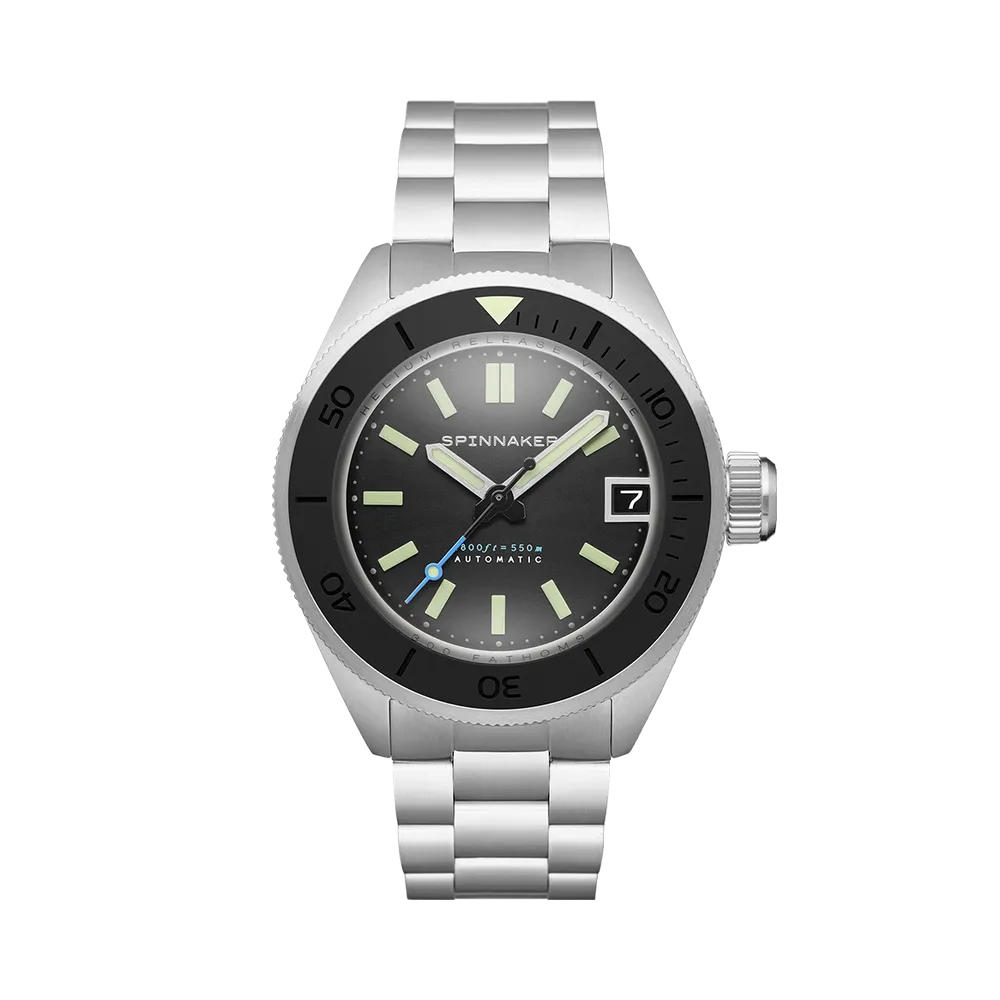 Spinnaker Piccard Volcano Black SP-5098-33 Kol Saati