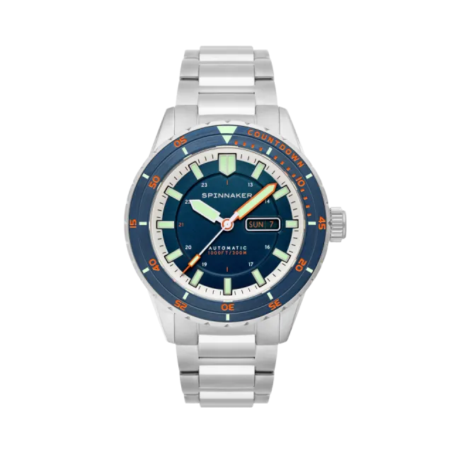 Beğenmek için çift tıkla Spinnaker Hass Azure Blue SP-5099-44 Kol Saati Görsel 1