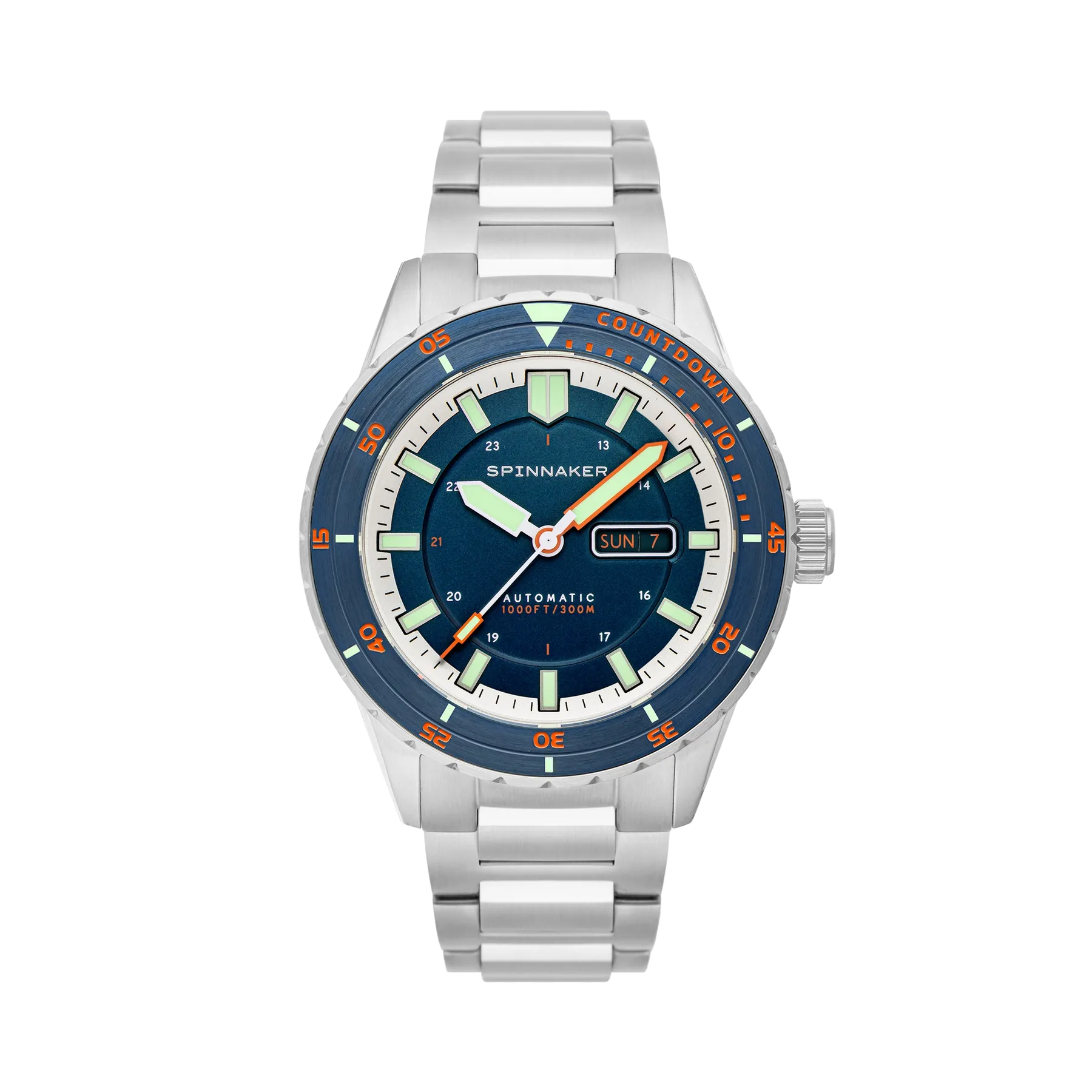 Spinnaker Hass Azure Blue SP-5099-44 Kol Saati