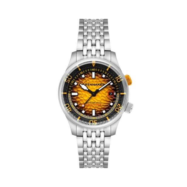 Beğenmek için çift tıkla Spinnaker Bradner Automatic Saffron Splash SP506288 Görsel 1