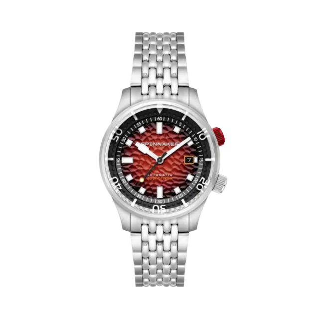 Beğenmek için çift tıkla Spinnaker Bradner Automatic Scarlet Horizon SP506299 Görsel 1
