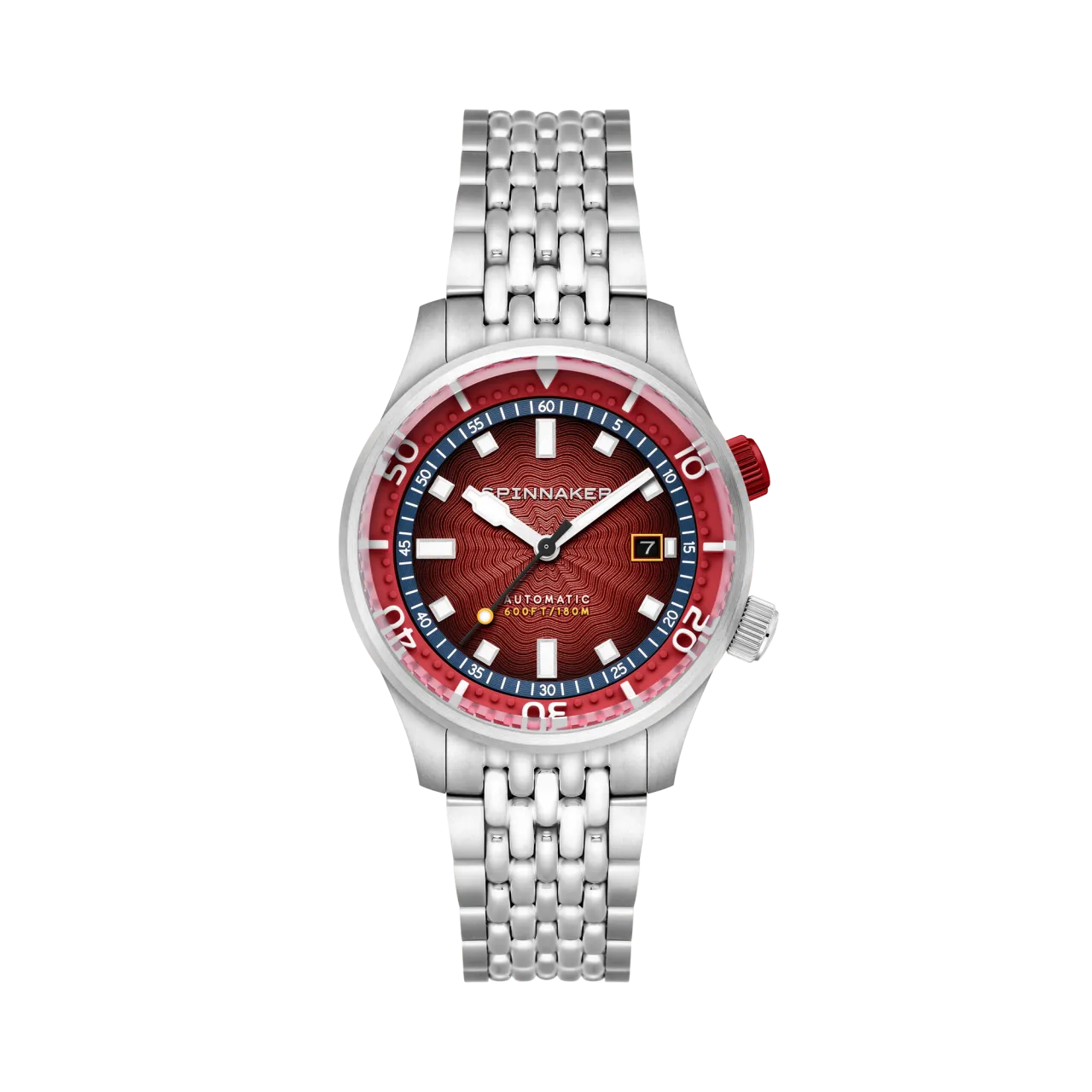 Spinnaker Bradner Otomatik Burgundy Surge SP5062BB