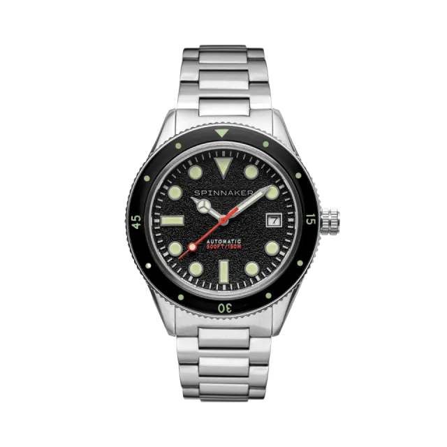 Beğenmek için çift tıkla Spinnaker Cahill Mid-Size Automatic Black SP507511 Görsel 1