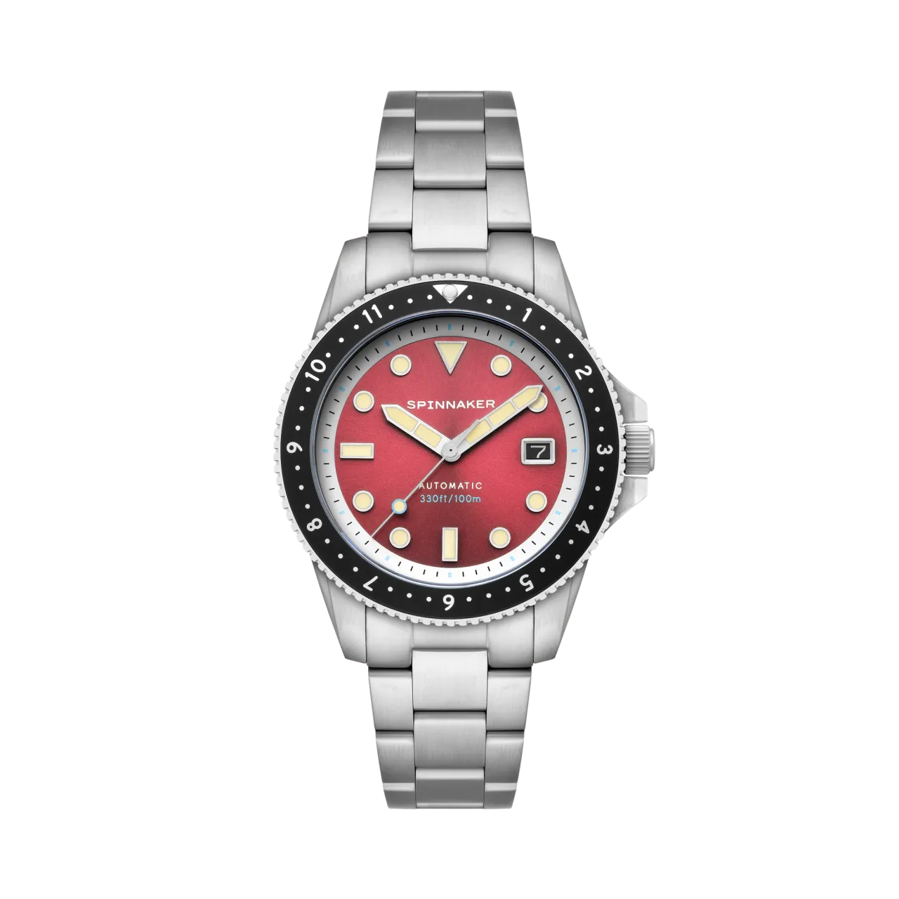 Spinnaker Croft Pioneer Automatic Sangria Red SP513644