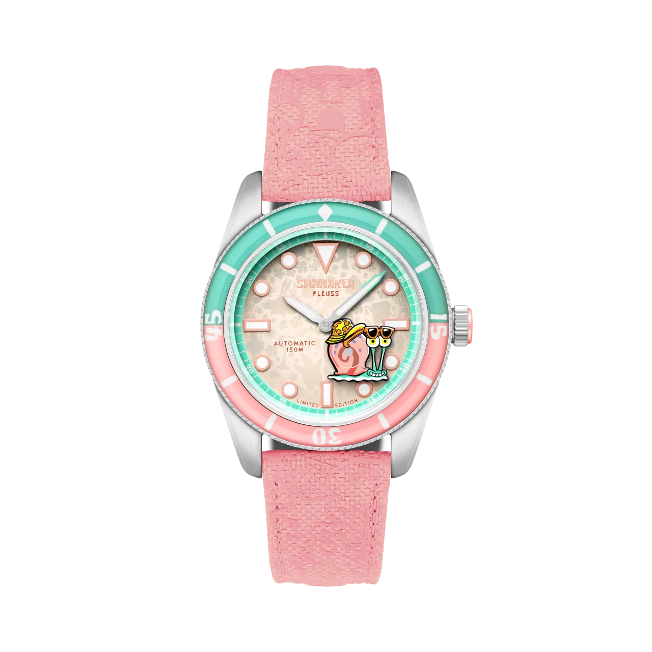 Spinnaker Fleuss Automatic SpongeBob SquarePants Shell Mates Limited Edition Gary The Grey SP516004