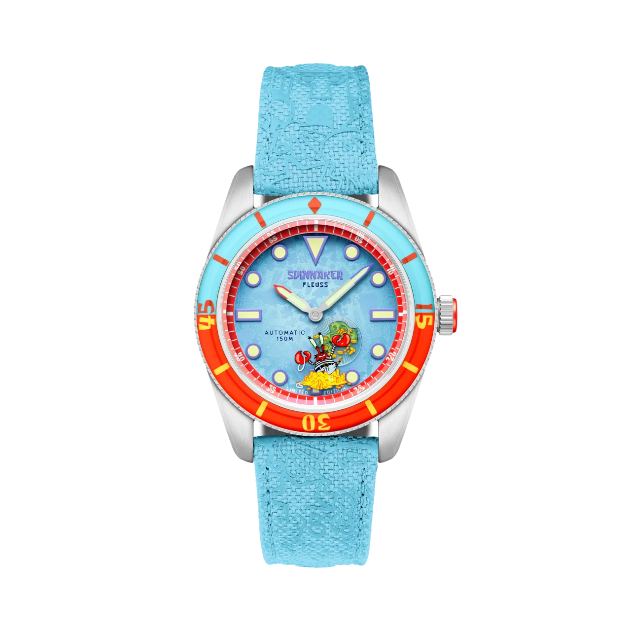 Spinnaker Fleuss Automatic Krabs Blue SP516005