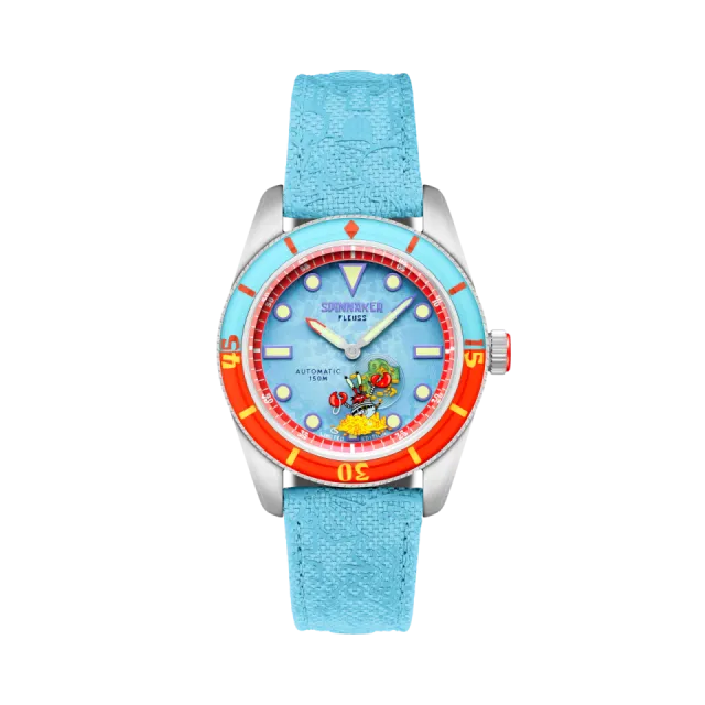 Beğenmek için çift tıkla Spinnaker Fleuss Automatic Krabs Blue SP516005 Görsel 1