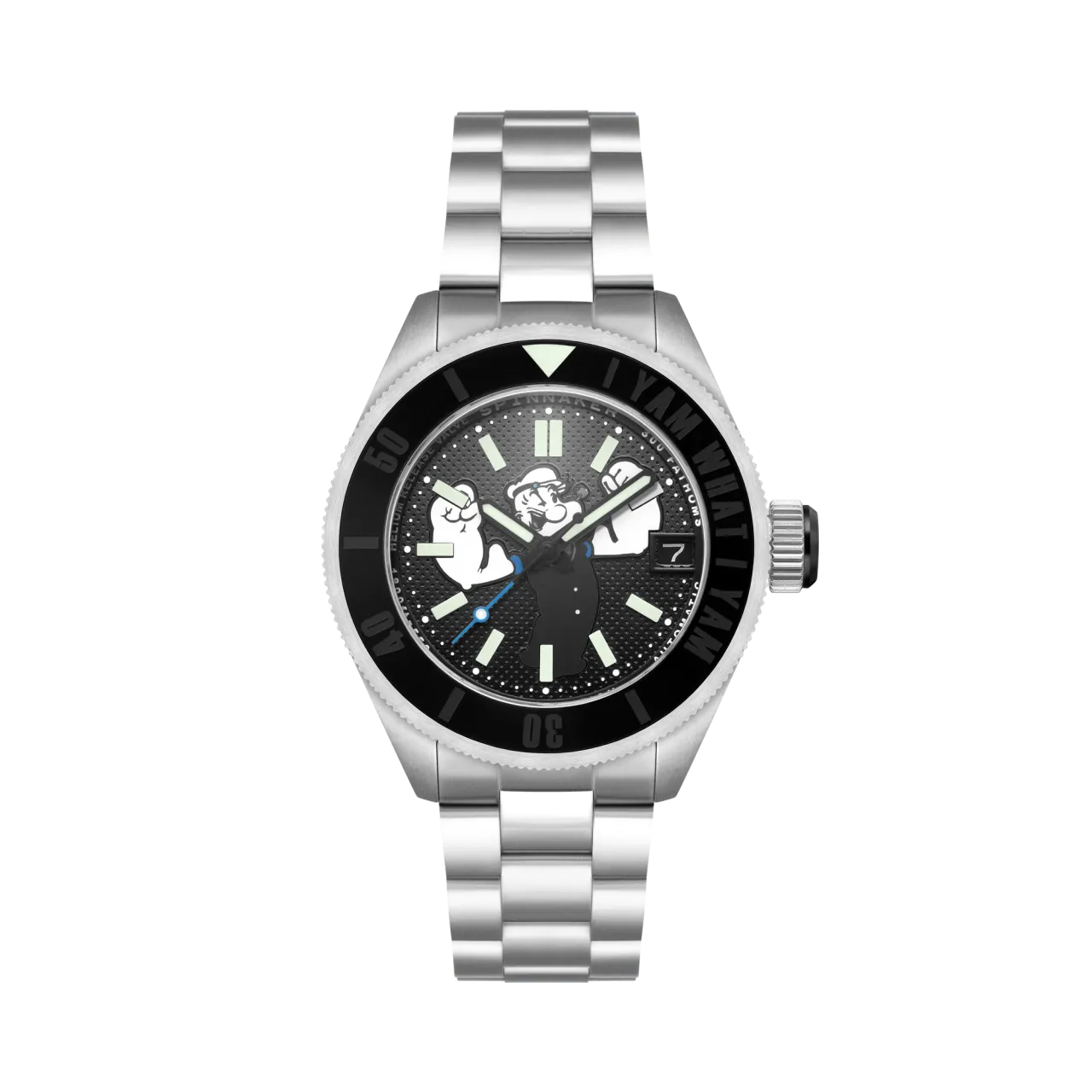 Spinnaker Piccard Automatic Popeye Forearm Fury Limited Edition Barnacle Black SP517311