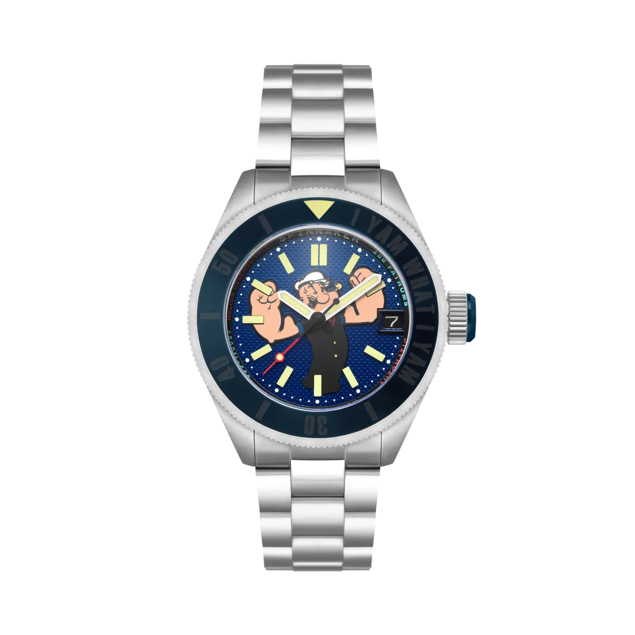Spinnaker Piccard Automatic Popeye Forearm Fury Limited Edition Blue SP517322