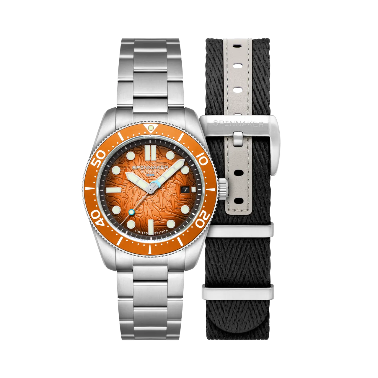 Spinnaker Croft Mid-Size Automatic Dolphin Project Limited Edition Sunrise Splash SP517733