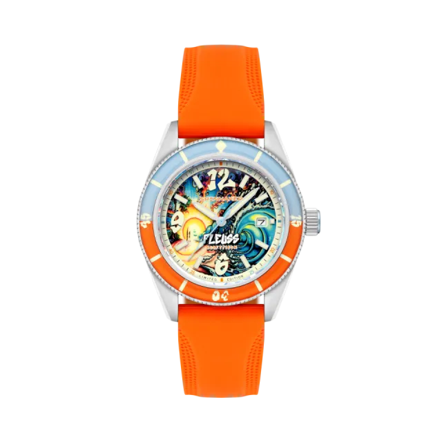 Beğenmek için çift tıkla Spinnaker Fleuss Automatic Drew Brophy Surfer's Journey Limited Edition Multicolour SP518001 Görsel 1