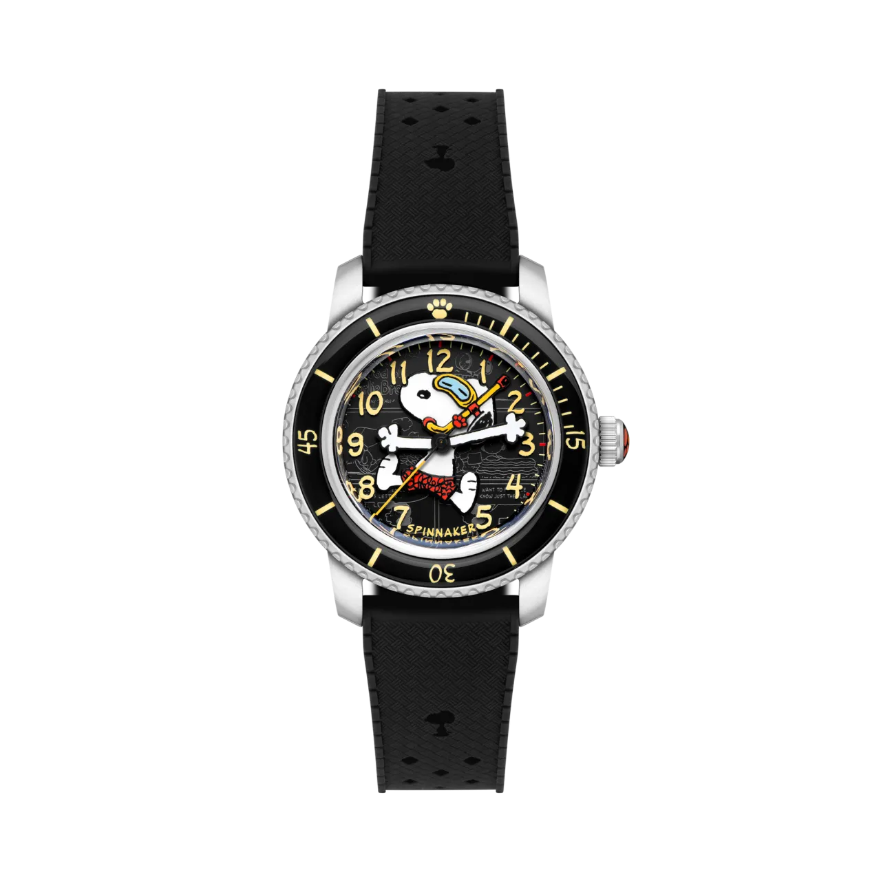 Spinnaker Fleuss 40 Automatic Peanuts Snoopy Seaside Snorkel Limited Edition Shadowed Steel SP518601