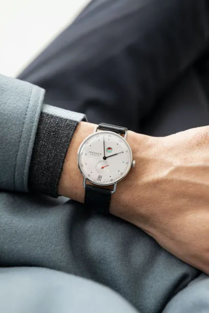 NOMOS Glashütte Metro Date Power Reserve Otomatik 1101 Görsel 8