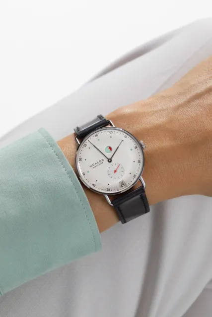 NOMOS Glashütte Metro Date Power Reserve Otomatik 1101 Görsel 10
