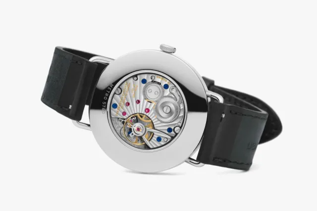 NOMOS Metro 38 Date Otomatik White Silver Plated 1102 Görsel 8