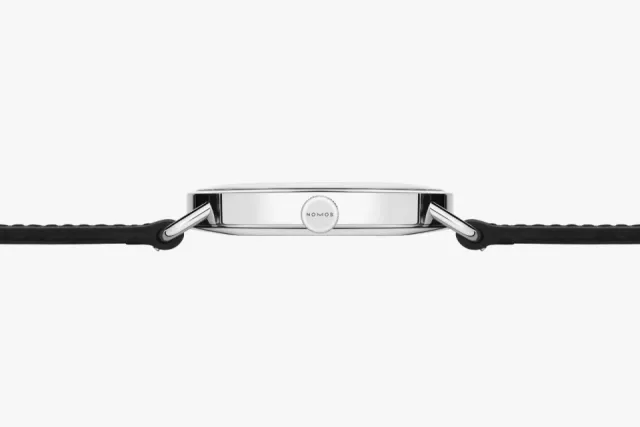 NOMOS Metro 38 Otomatik Beyaz Gümüş Plaka 1108 Görsel 5