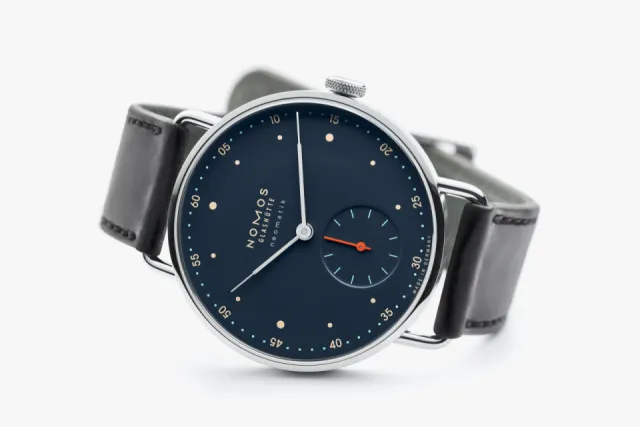NOMOS Metro Neomatik Midnight Blue Otomatik 1110 Görsel 4