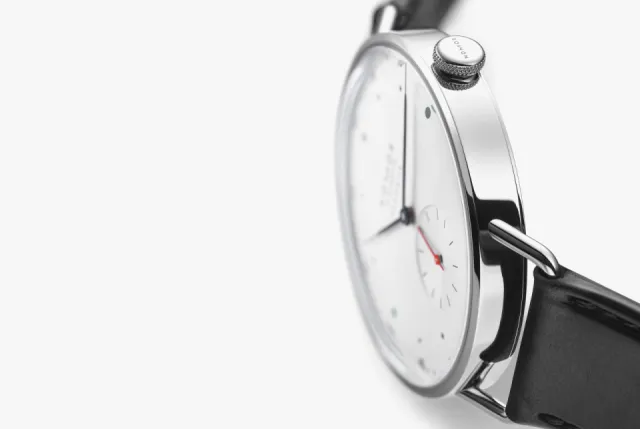 NOMOS Glashütte Metro Neomatik Otomatik Gümüş 1113 Görsel 5