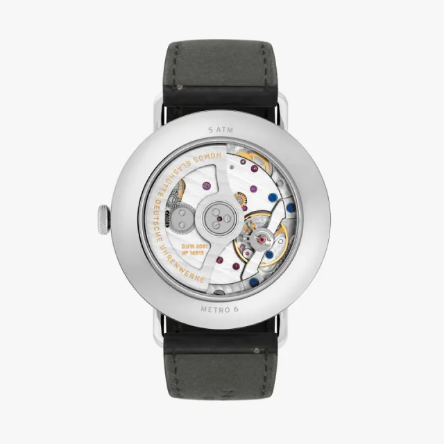 NOMOS Metro Neomatik 39 Silvercut Otomatik 1114 Görsel 2