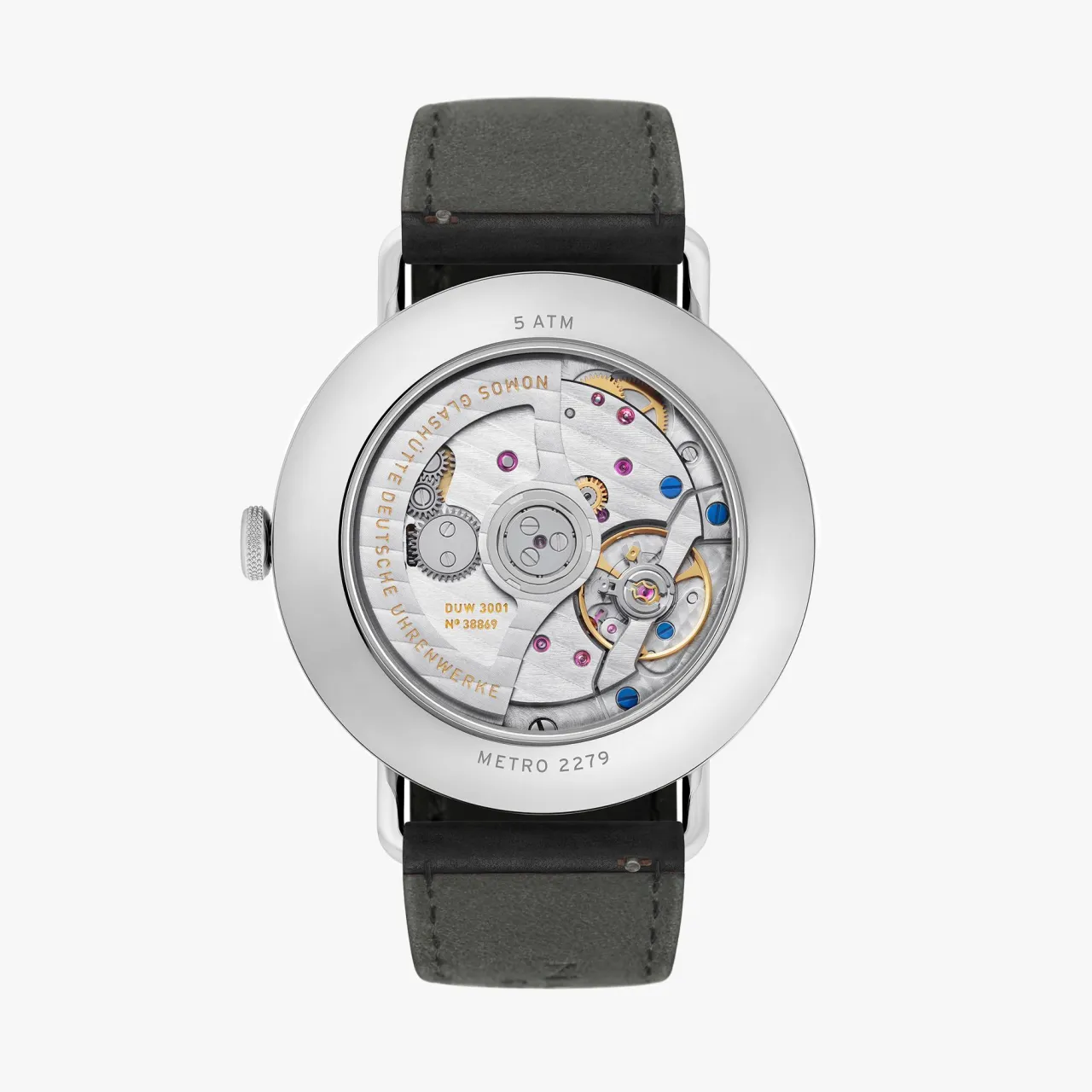 NOMOS Metro Neomatik Midnight Blue Otomatik 1115 detay görseli 1