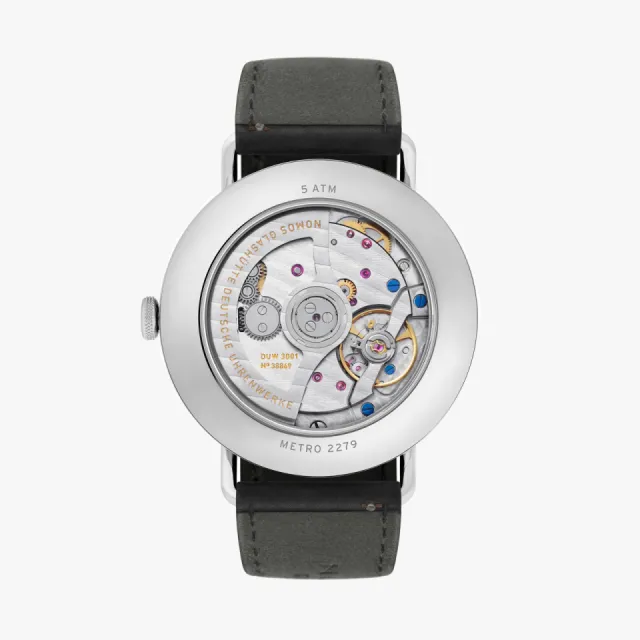 NOMOS Metro Neomatik Midnight Blue Otomatik 1115 Görsel 2