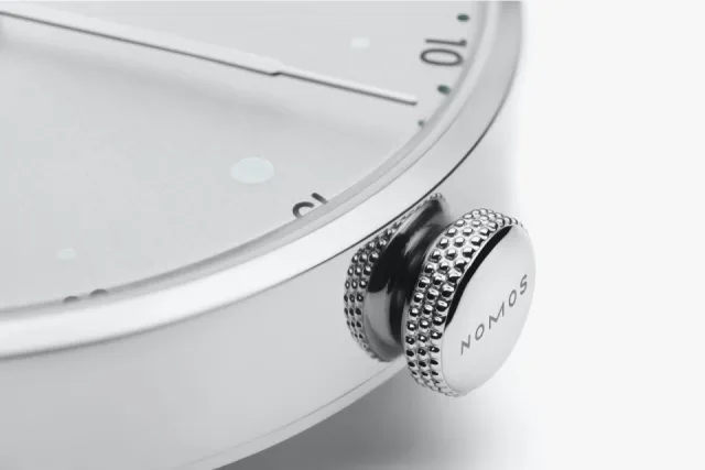 NOMOS Glashütte Metro 33 All Silver Otomatik 1122 Görsel 5