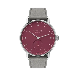 NOMOS Metro 33 Muted Red Otomatik 1123