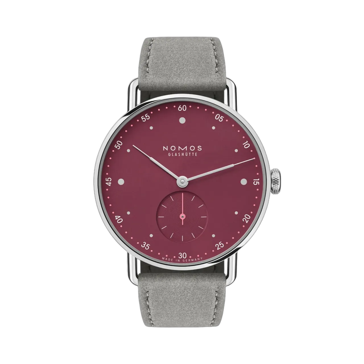 NOMOS Metro 33 Muted Red Otomatik 1123SB