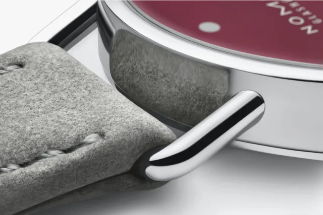 NOMOS Metro 33 Muted Red Otomatik 1123SB Görsel 7