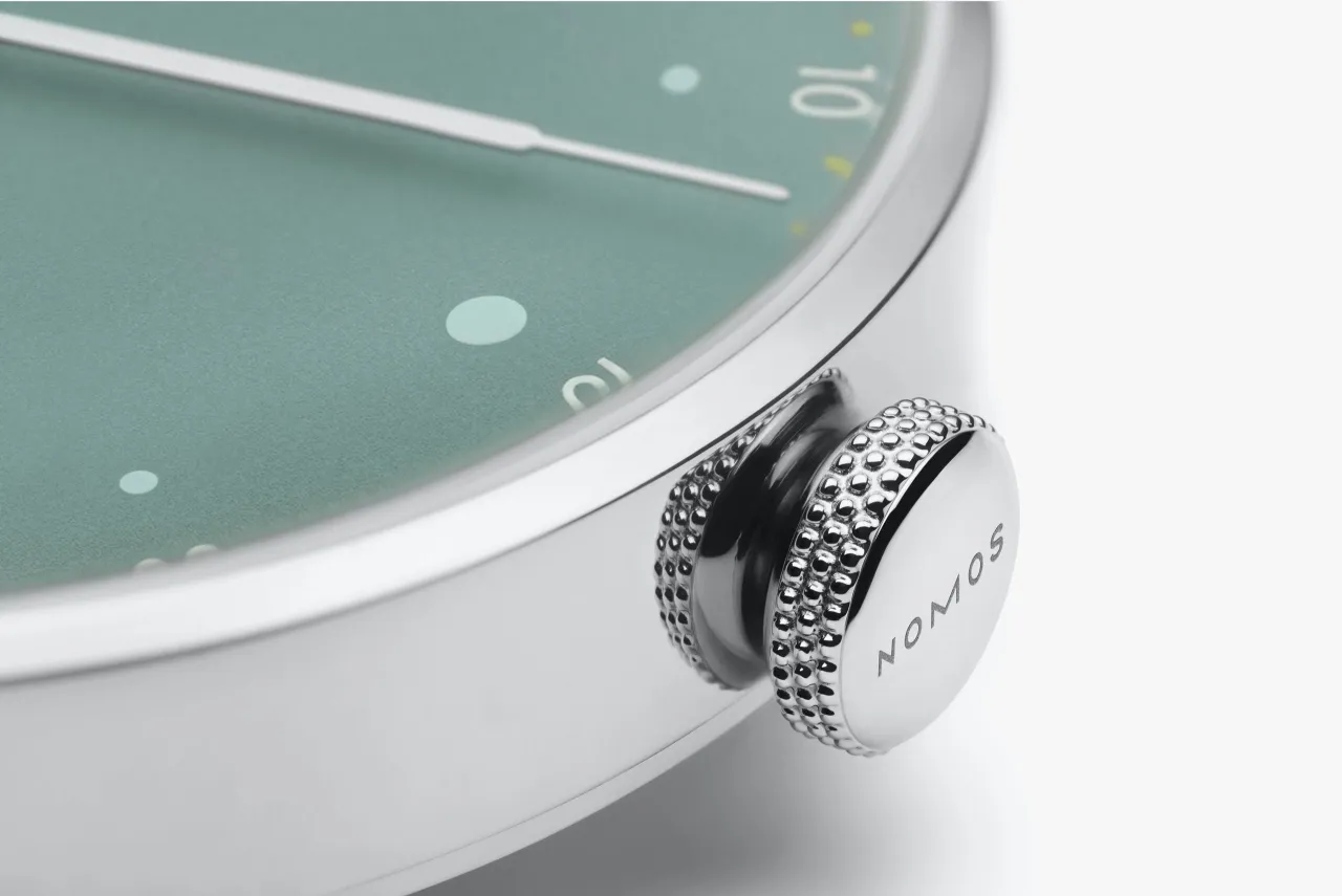 NOMOS Metro 33 Sage Otomatik 1124SB detay görseli 4